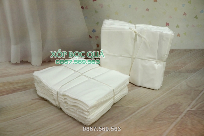 Túi có kích thước 30cmx35cm khá lớn dùng để bao các giống bưởi to, dưa lưới,..