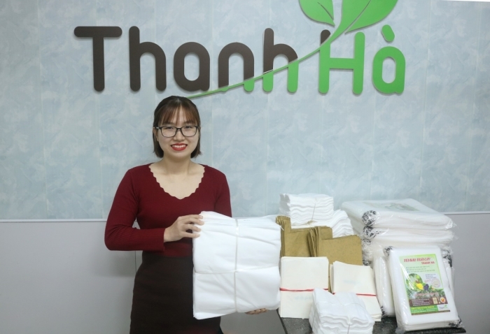 Chúng tôi đảm bảo phân phối túi bao trái Thanh Hà chính hãng